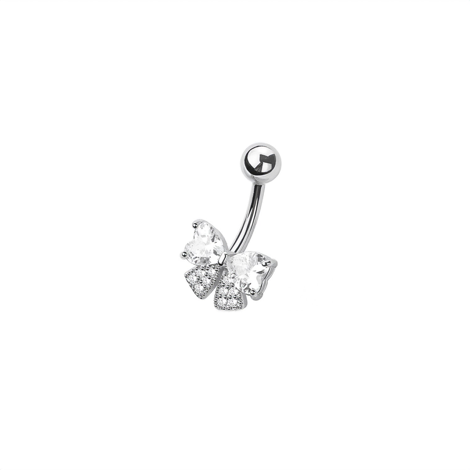 Ribbon Belly Button Ring