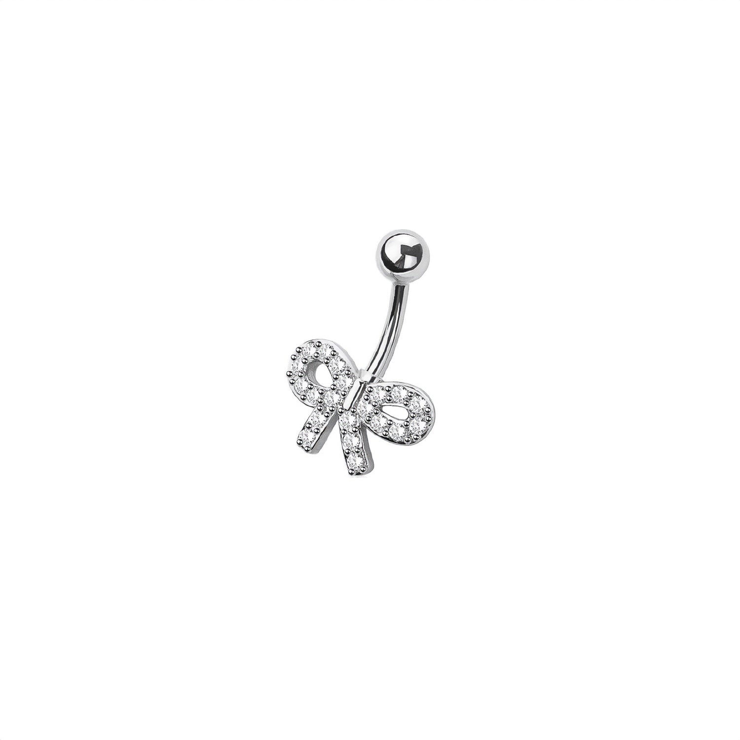 Ribbon Button Ring