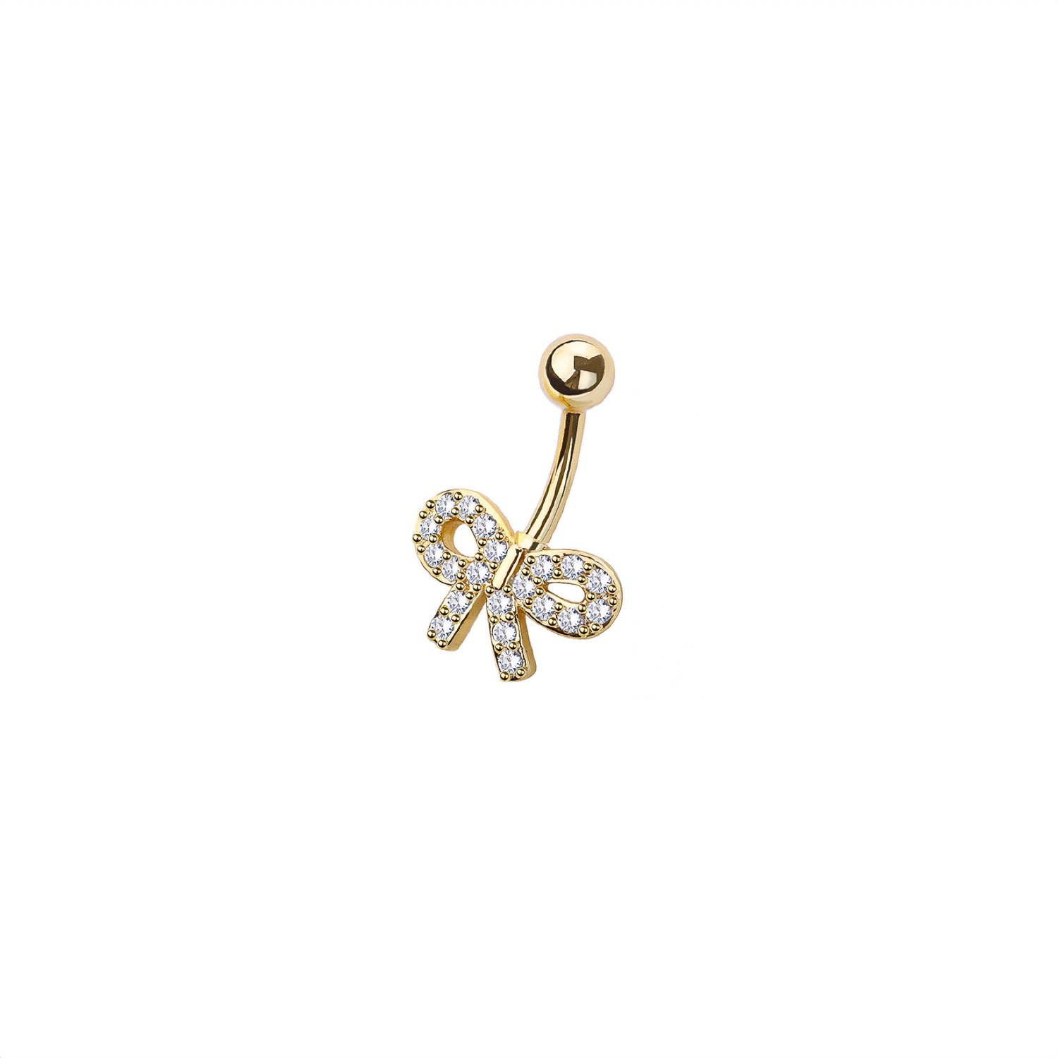 Ribbon Button Ring