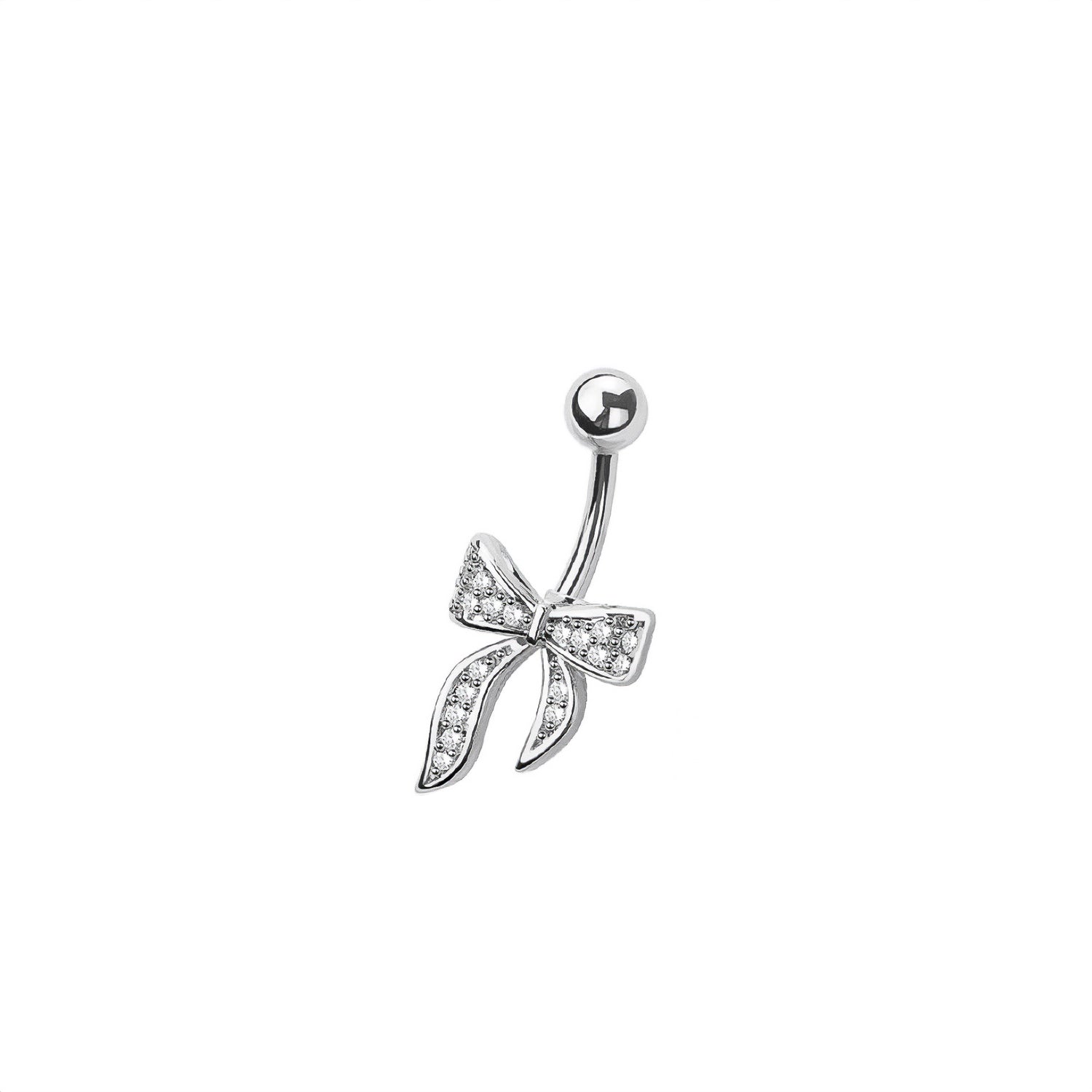 Ribbon Belly Button Ring