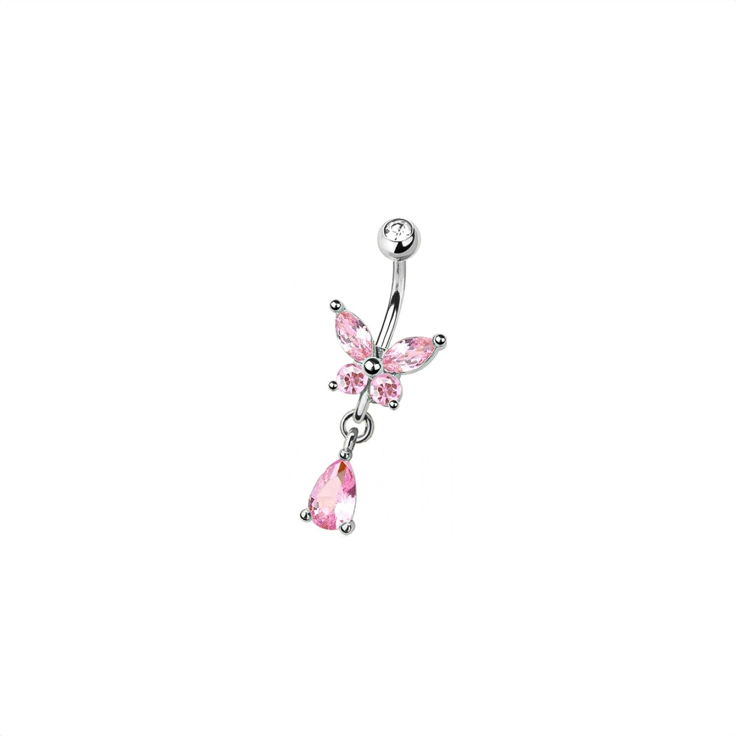 Butterfly Belly Button Ring