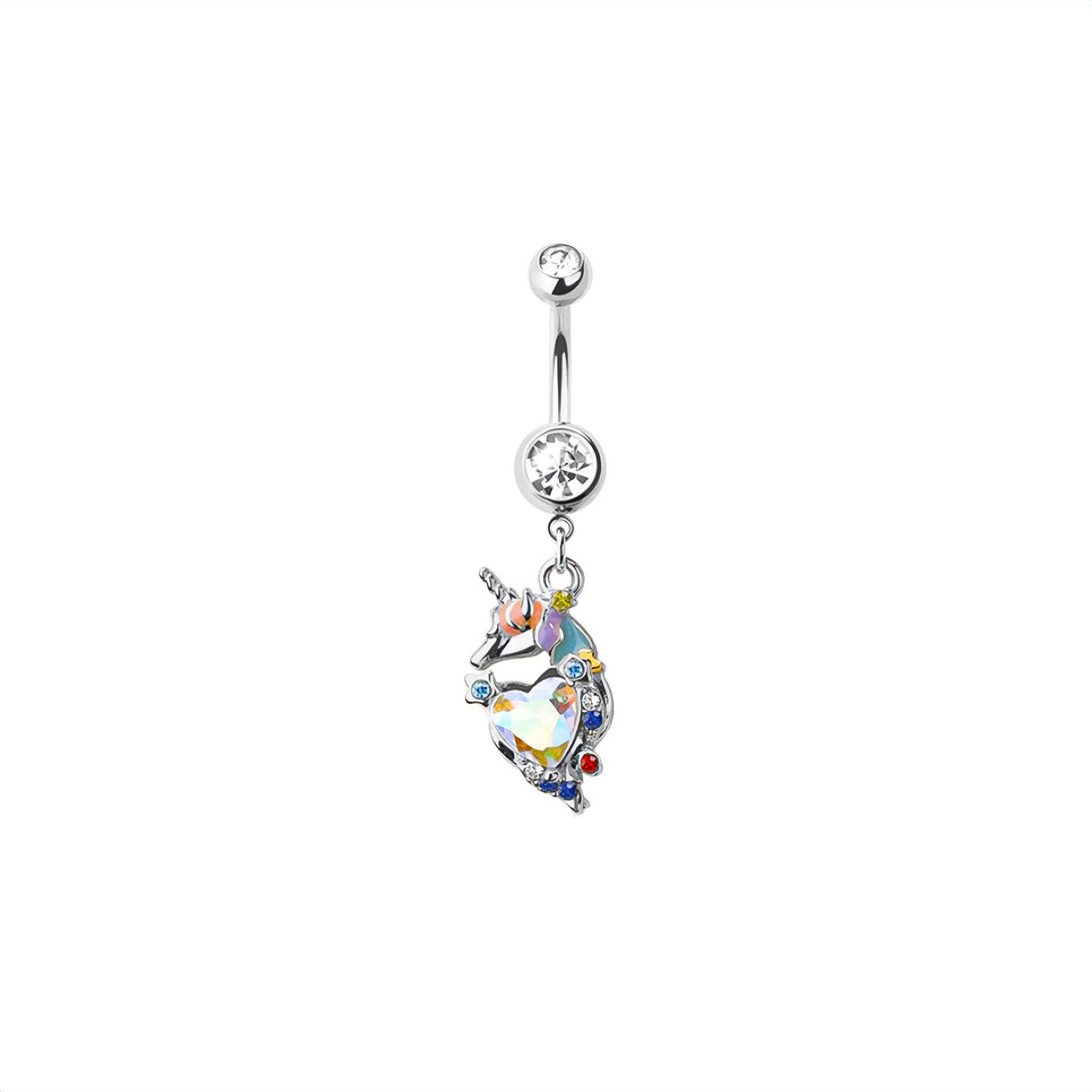 Unicorn Belly Button Ring