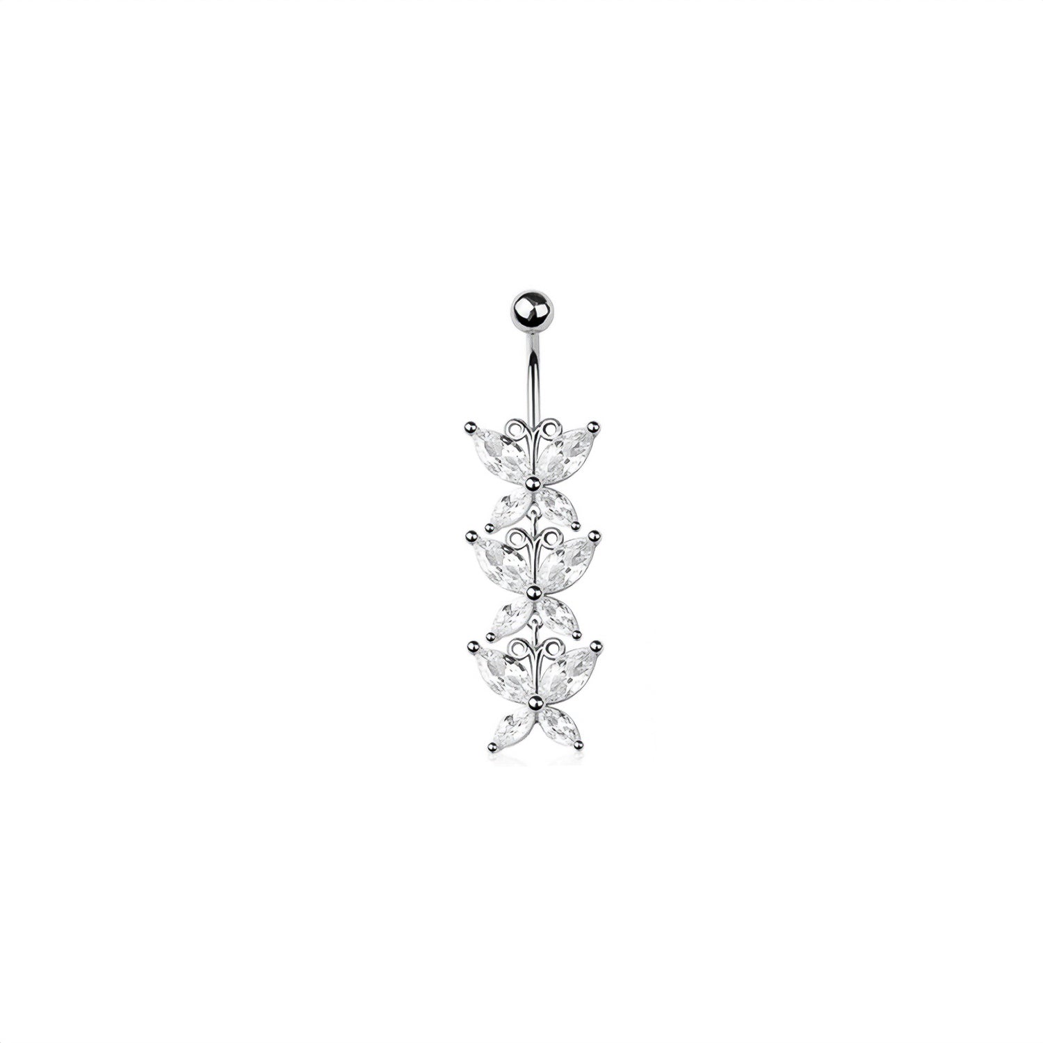 Butterfly Belly Button Ring