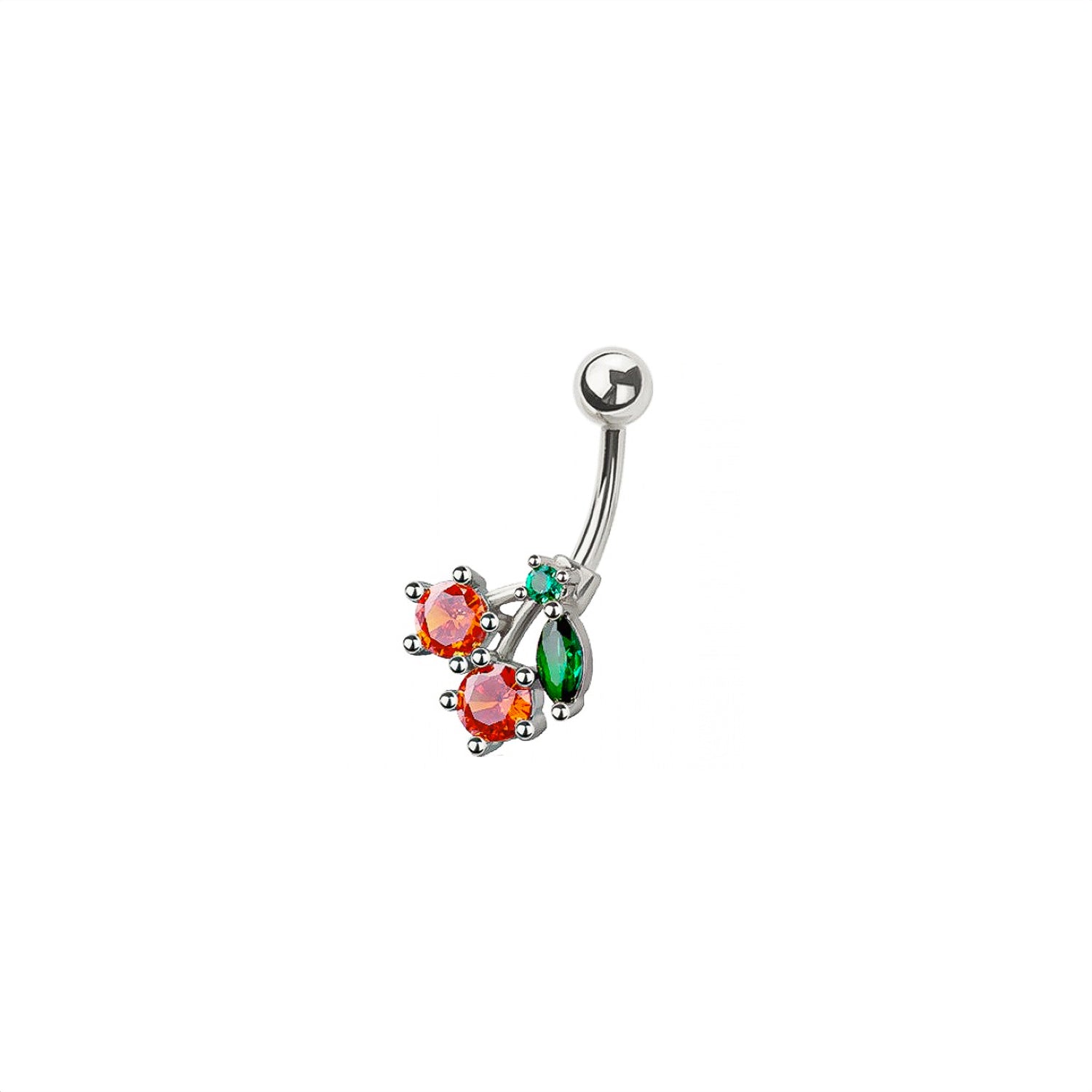 Cherry Belly Button Ring