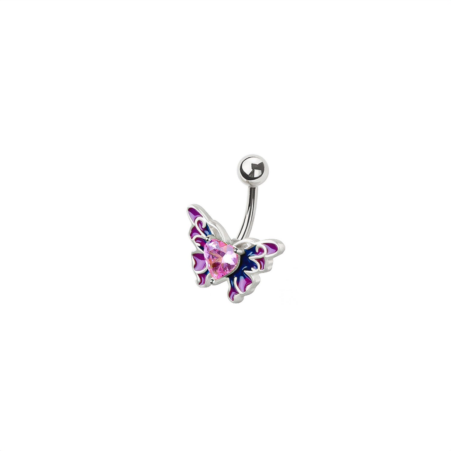 Butterfly Belly Button Ring
