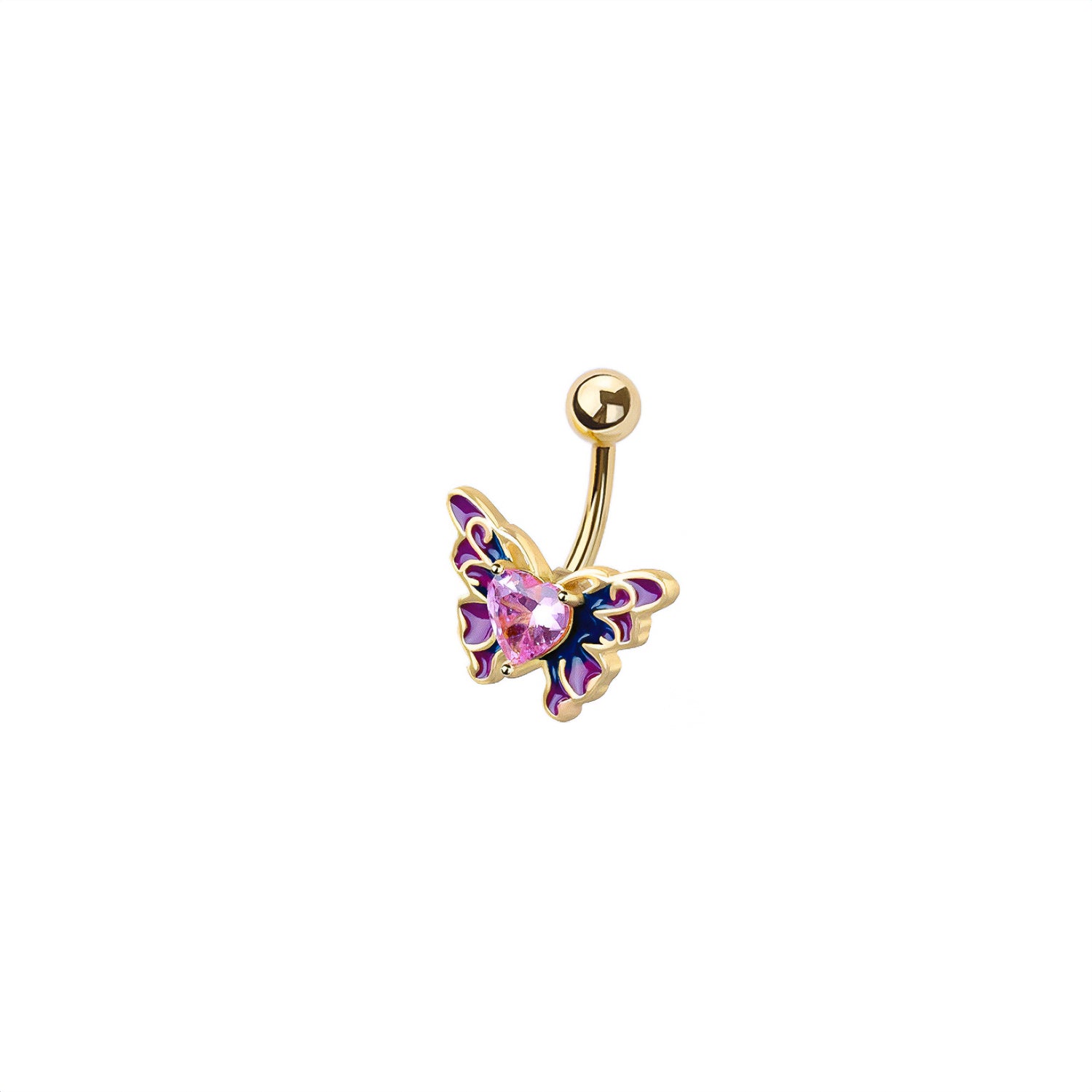 Butterfly Belly Button Ring
