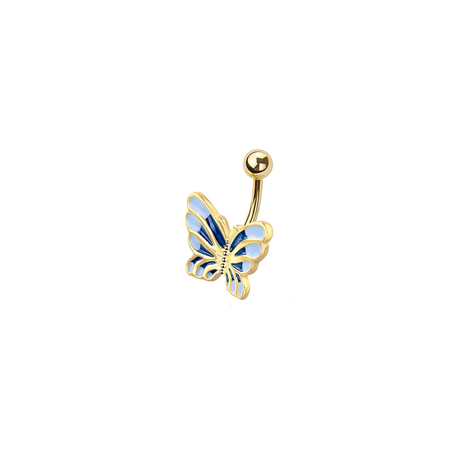 Butterfly Belly Button Ring