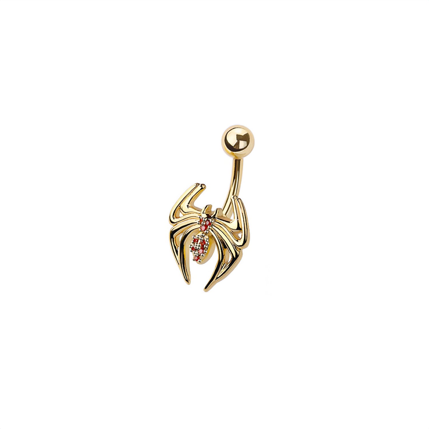 Spider Belly Button Ring