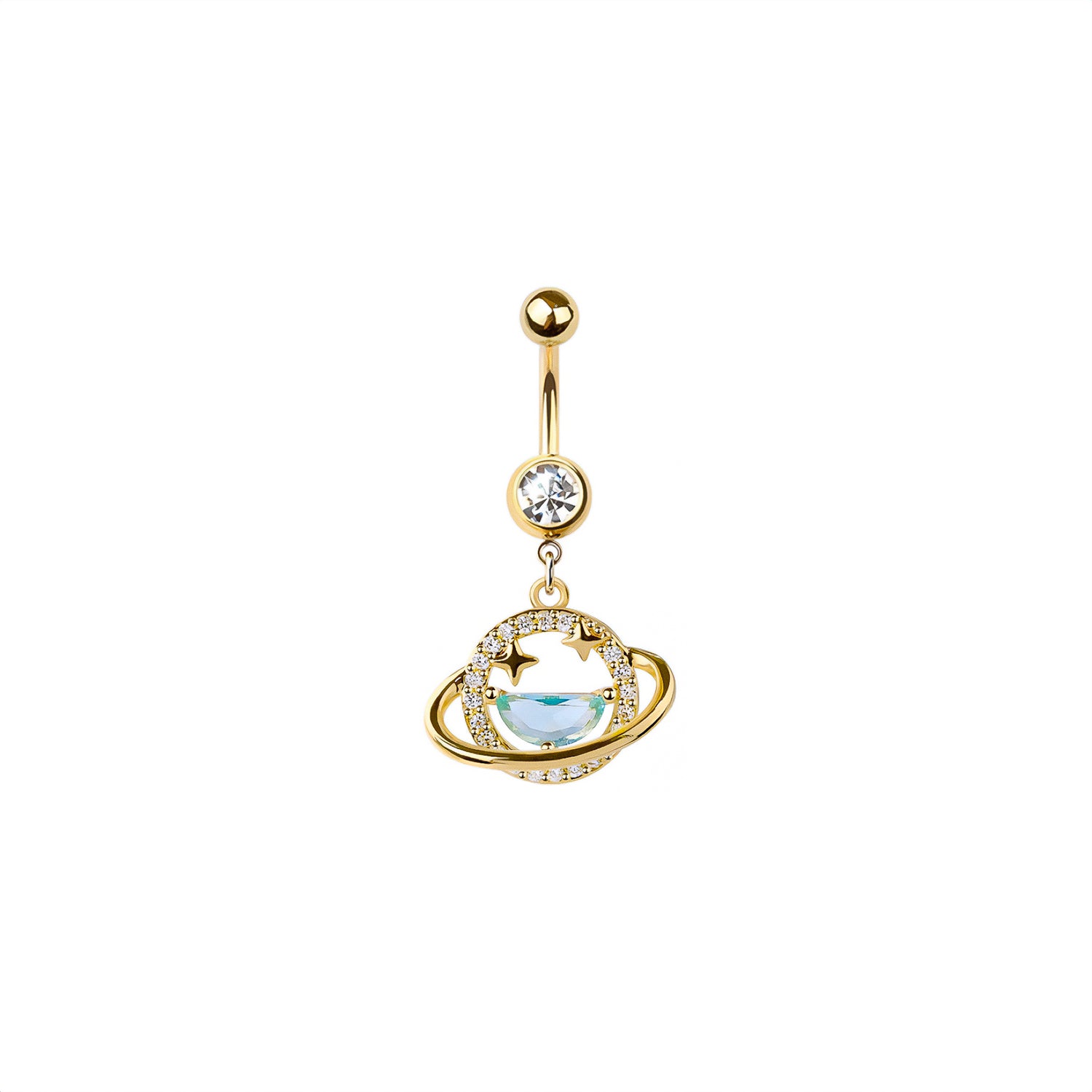 Galaxy Belly Button Ring