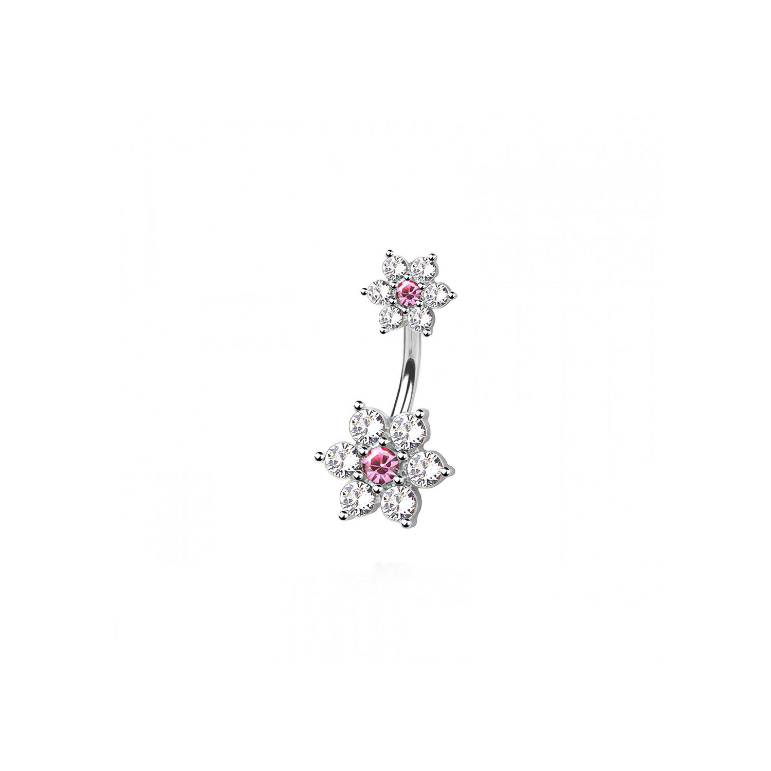 Flower Belly Button Ring