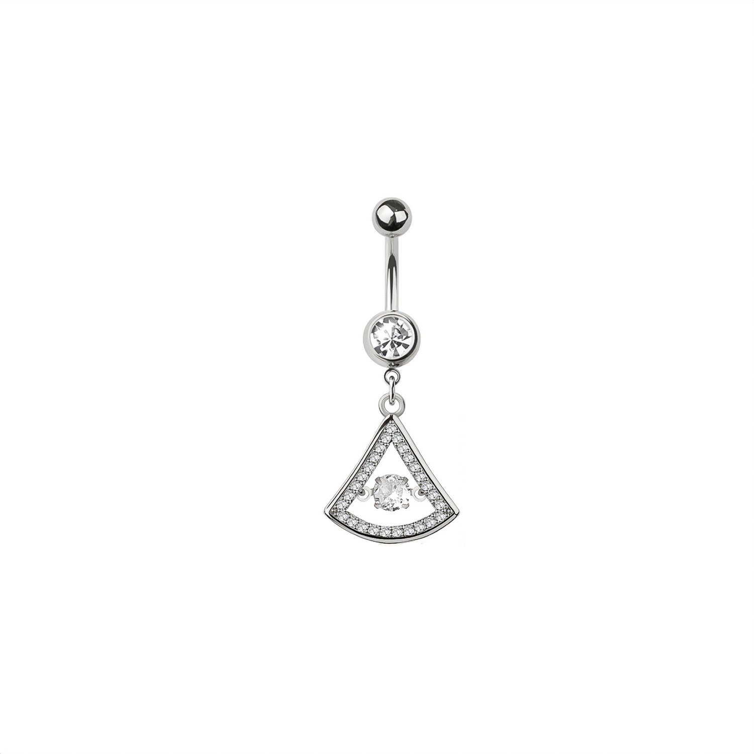 Teardrop Belly Button Ring
