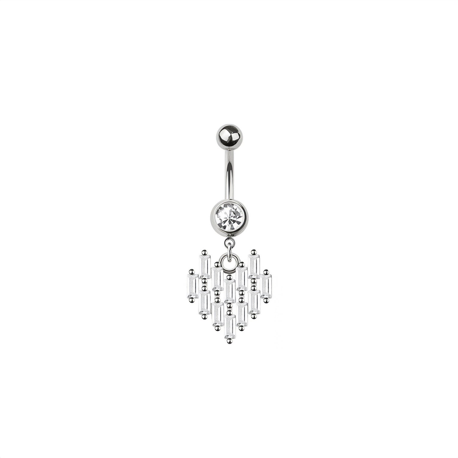 Heart Belly Button Ring