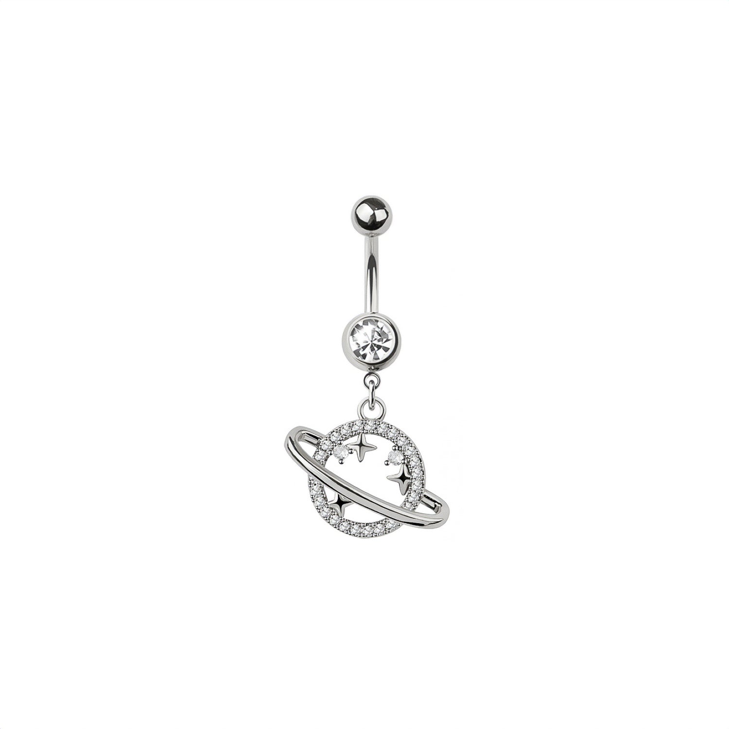 Stars & Planet Belly Button Ring