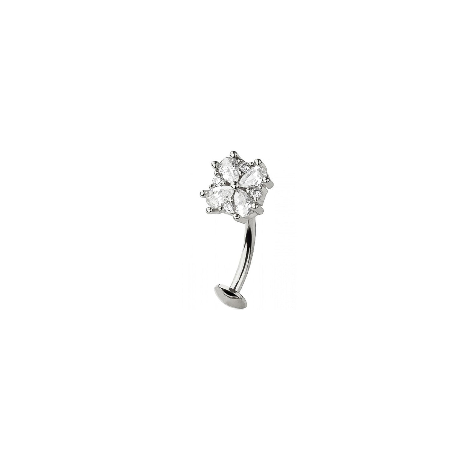 Flower Belly Button Ring