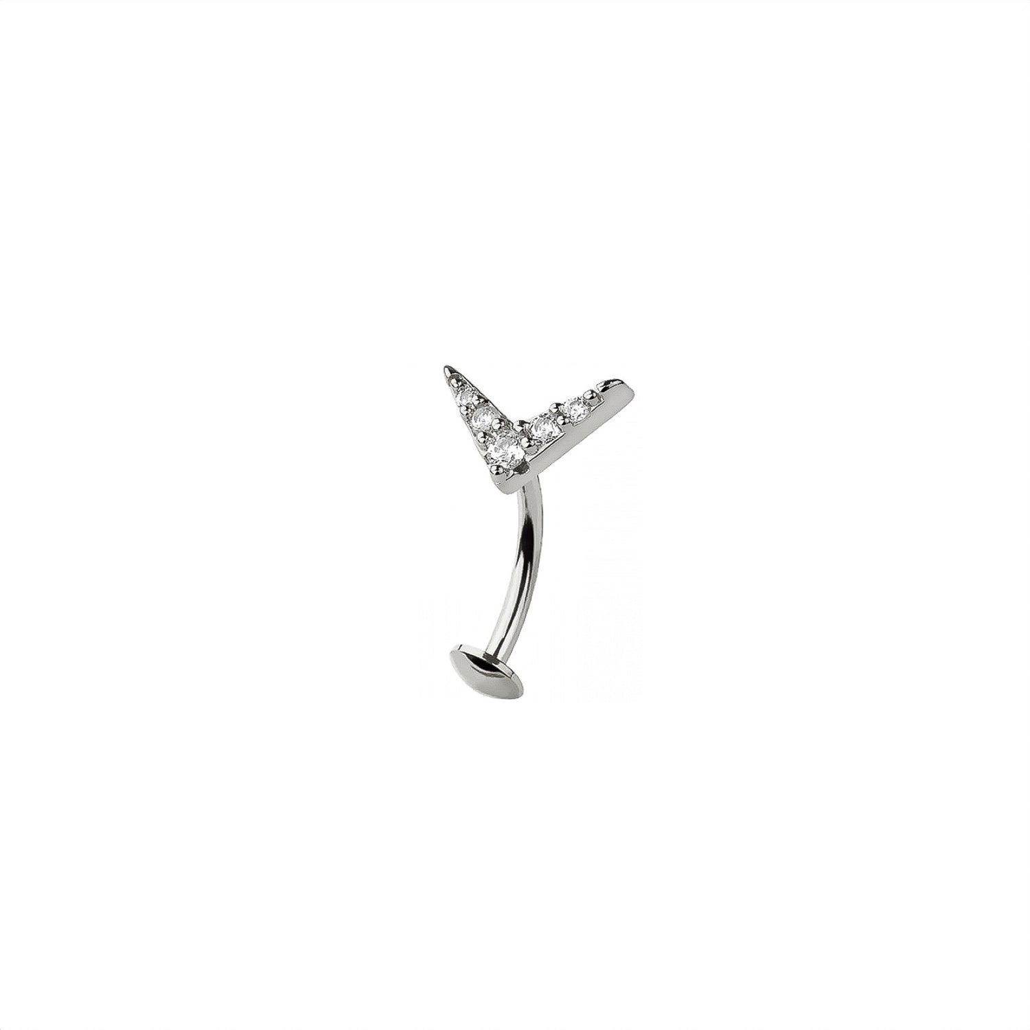 Triangle Belly Button Ring