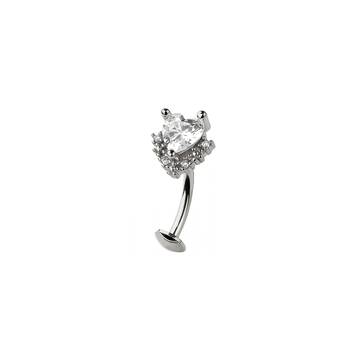 Heart Belly Button Ring