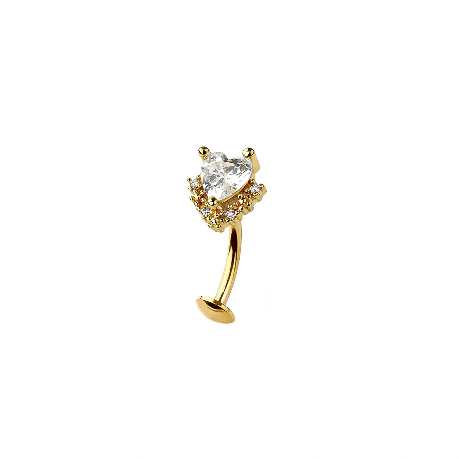 Heart Belly Button Ring