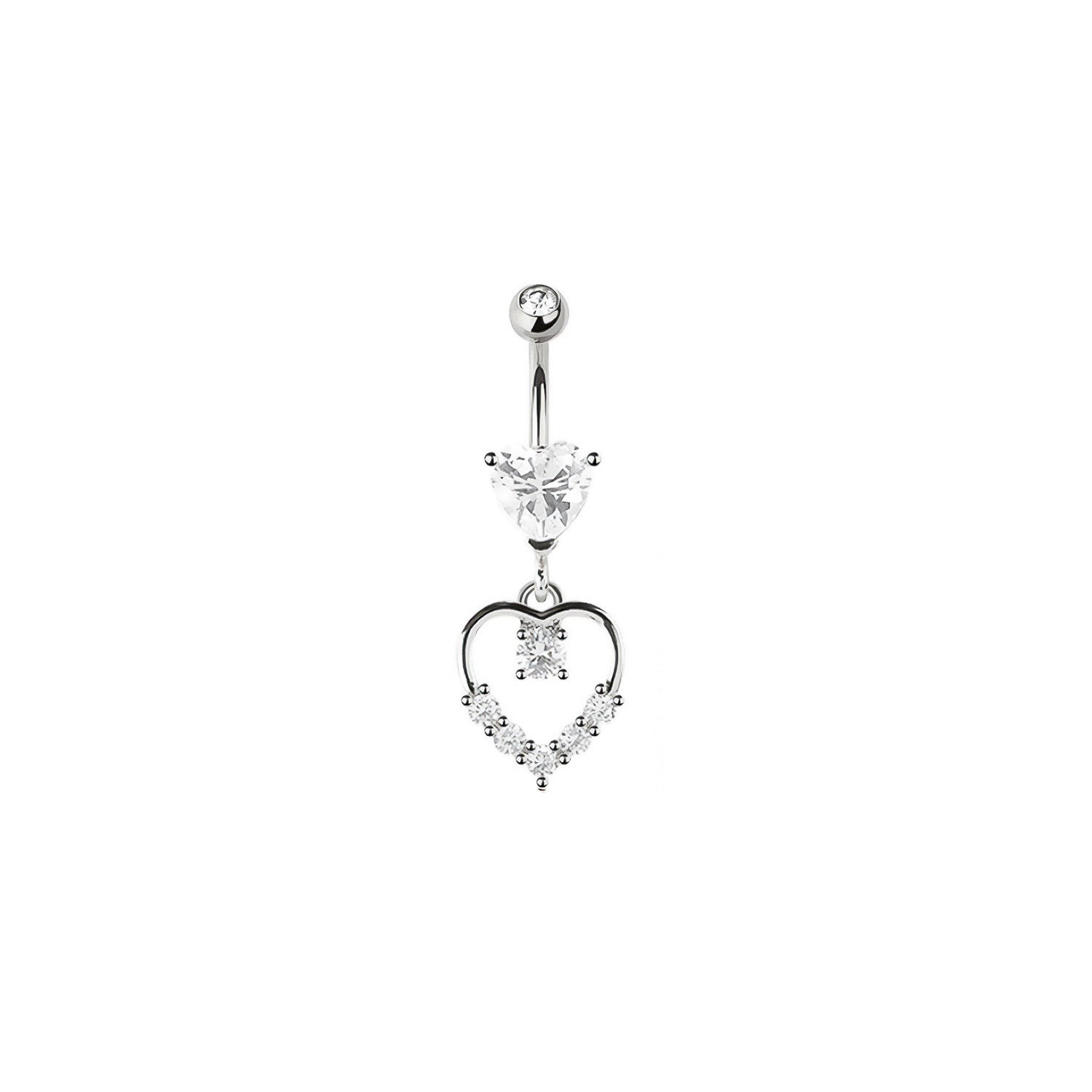 Heart Belly Button Ring