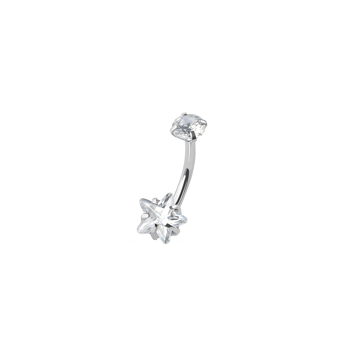 Star Belly Button Ring