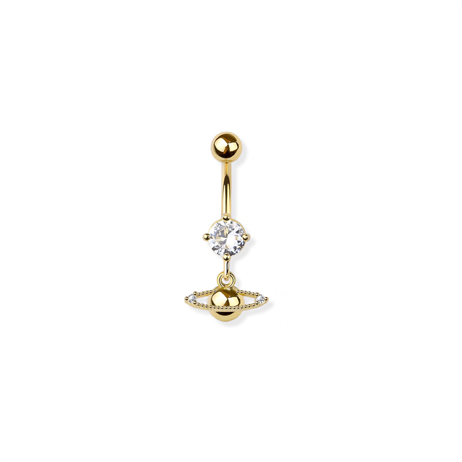 Planet Belly Button Ring