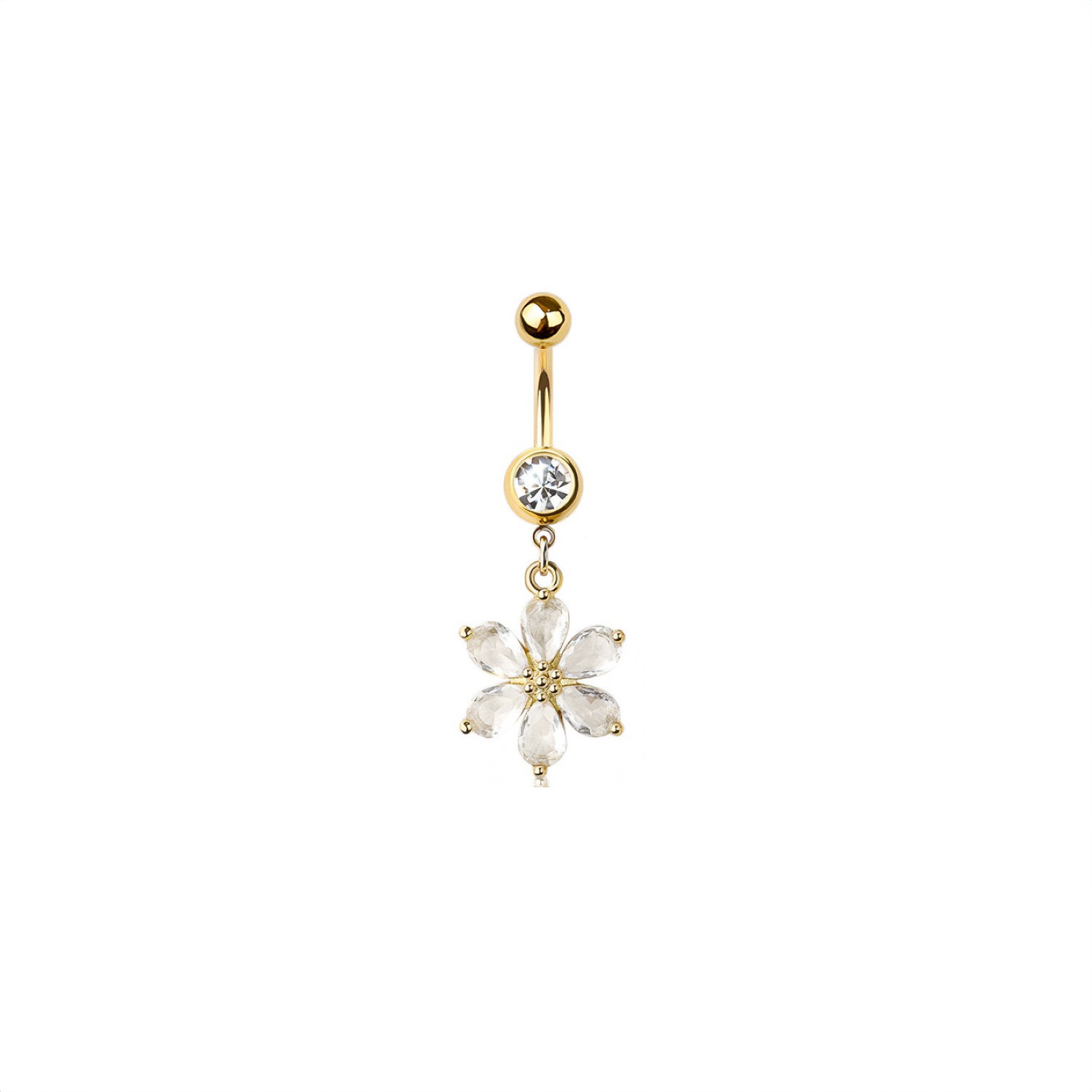 Daisy Belly Button Ring