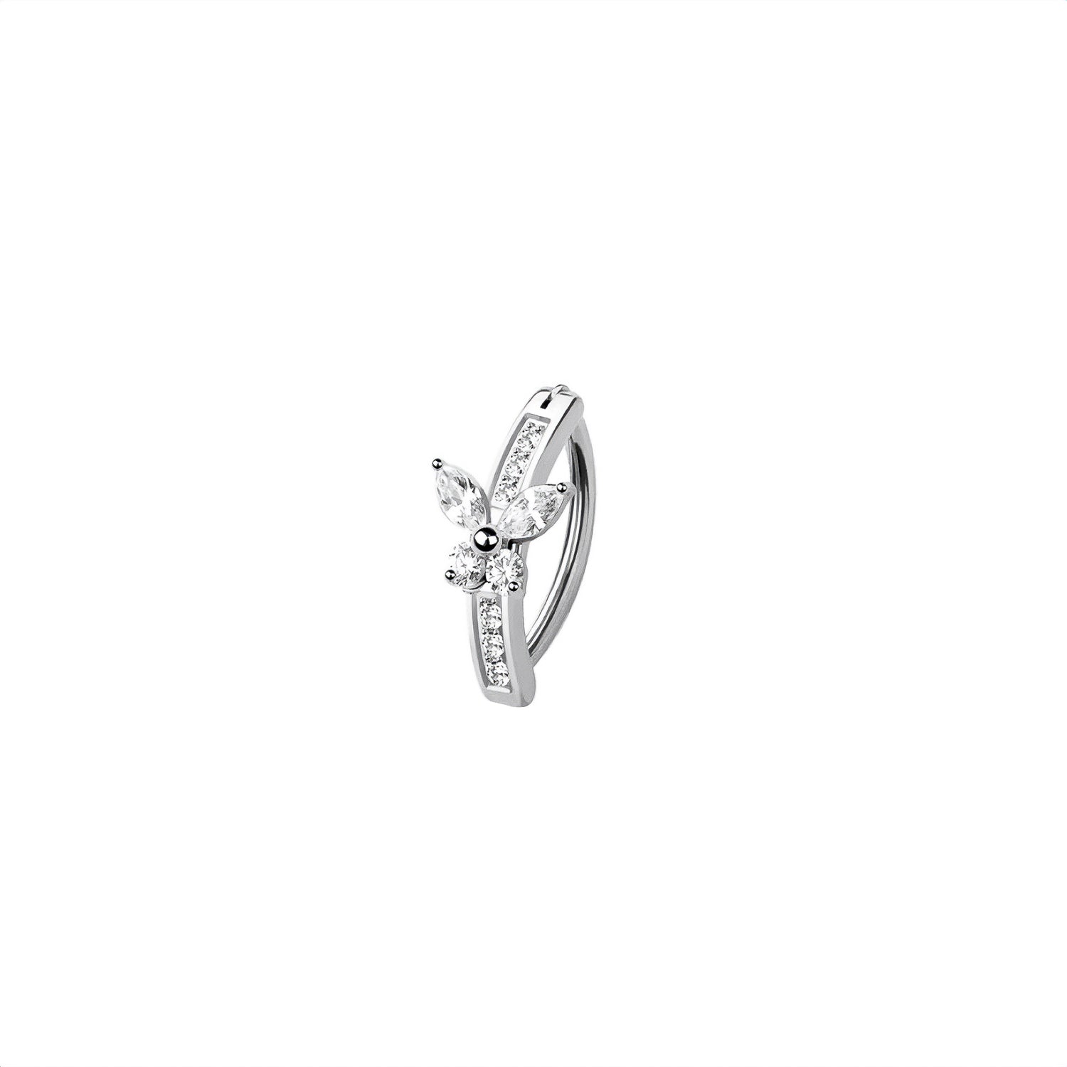 Butterfly Belly Button Clicker Ring