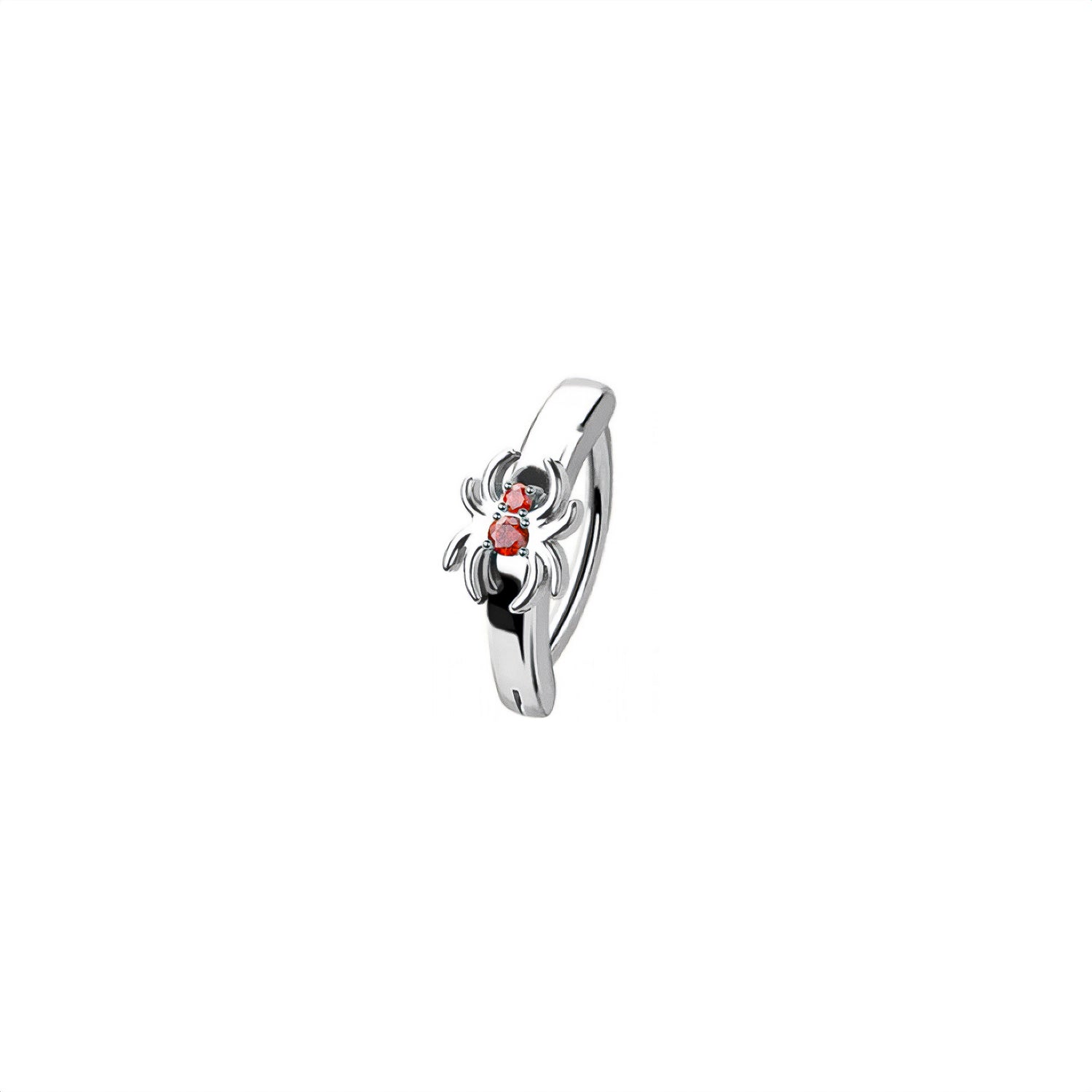 Spider Belly Button Clicker Ring