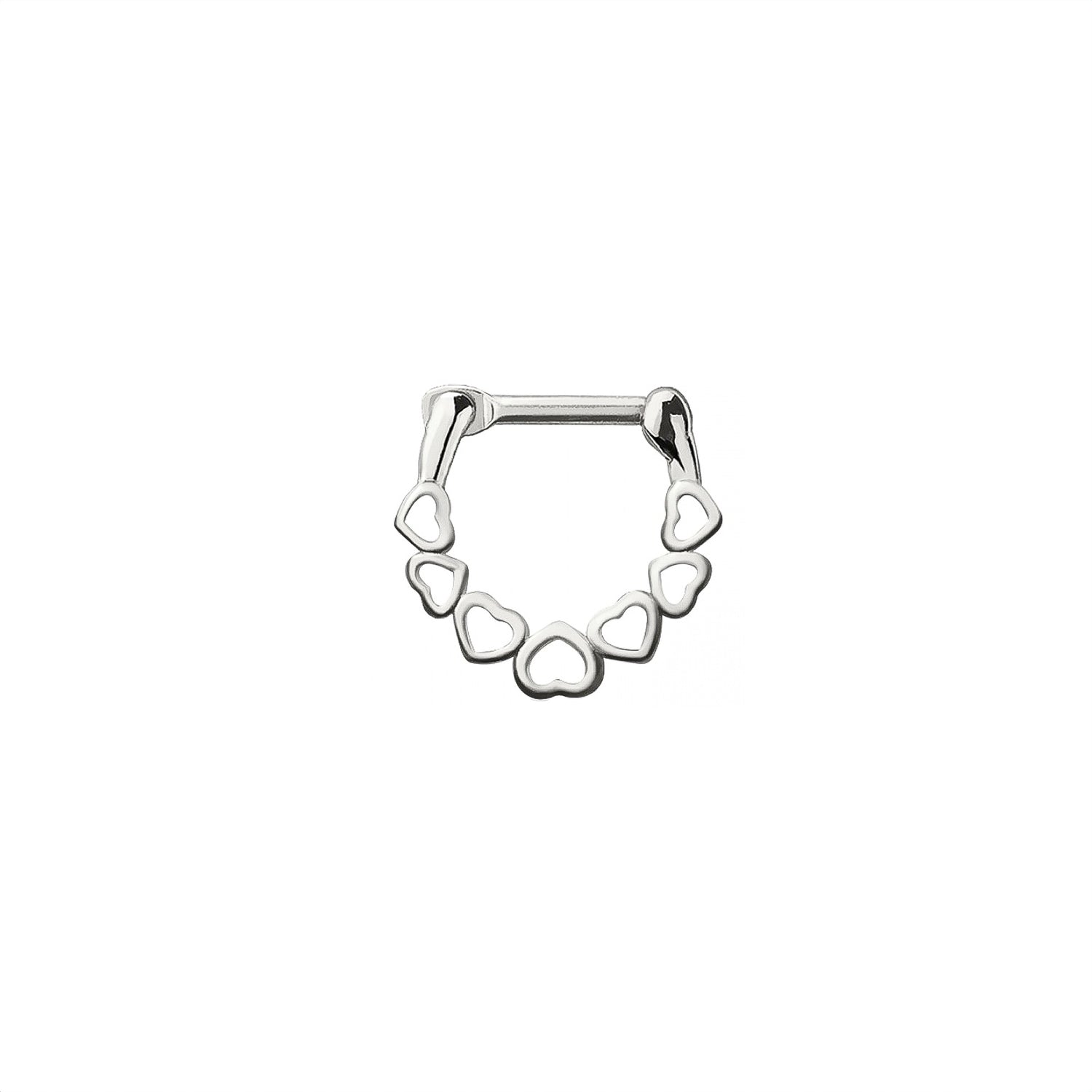 Heart Cluster Septum Ring