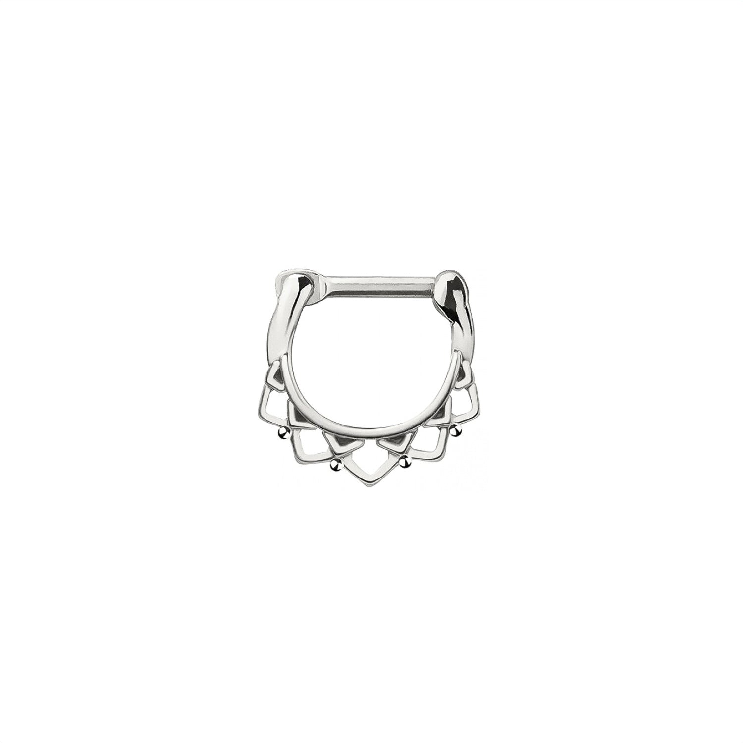 Floral Septum Ring