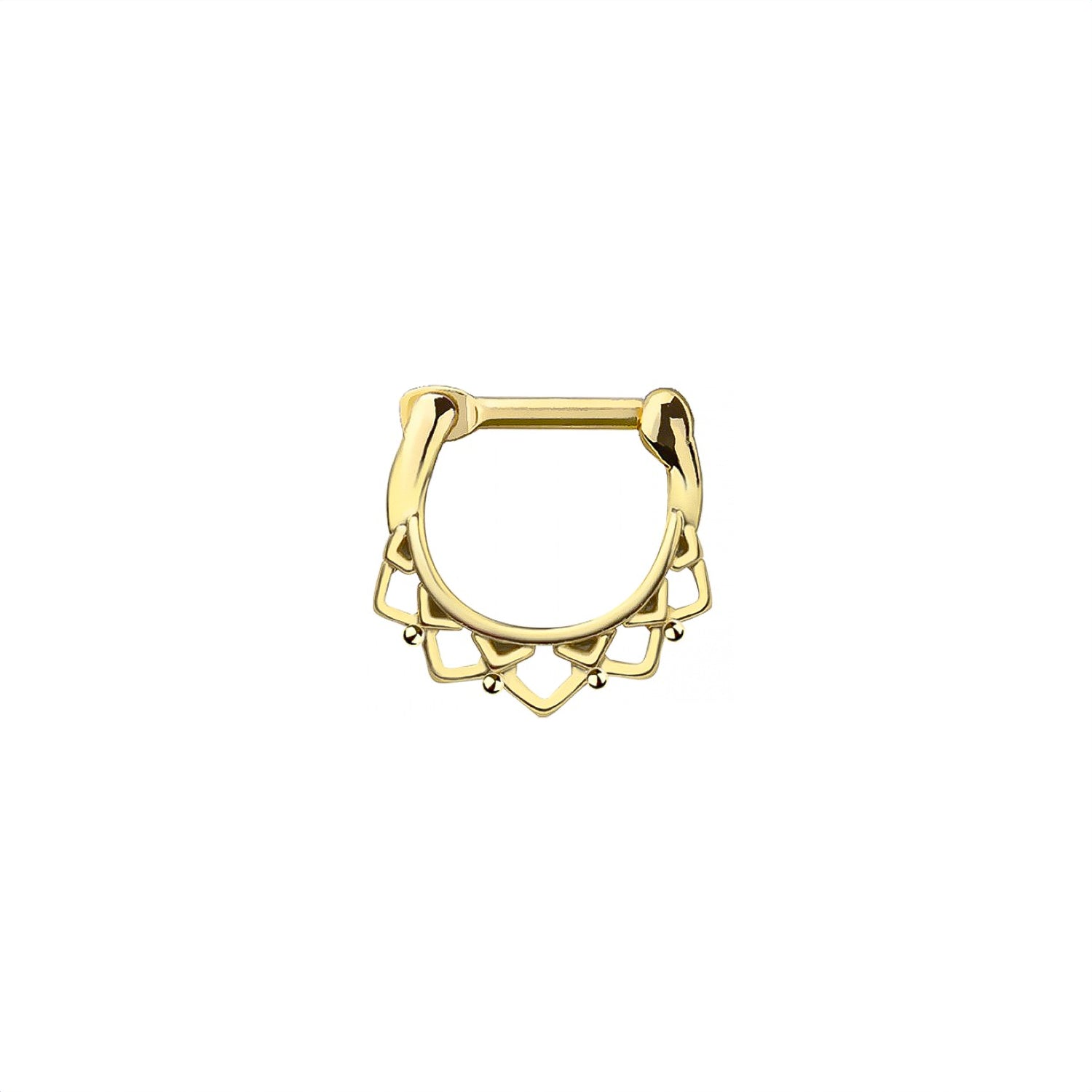 Floral Septum Ring