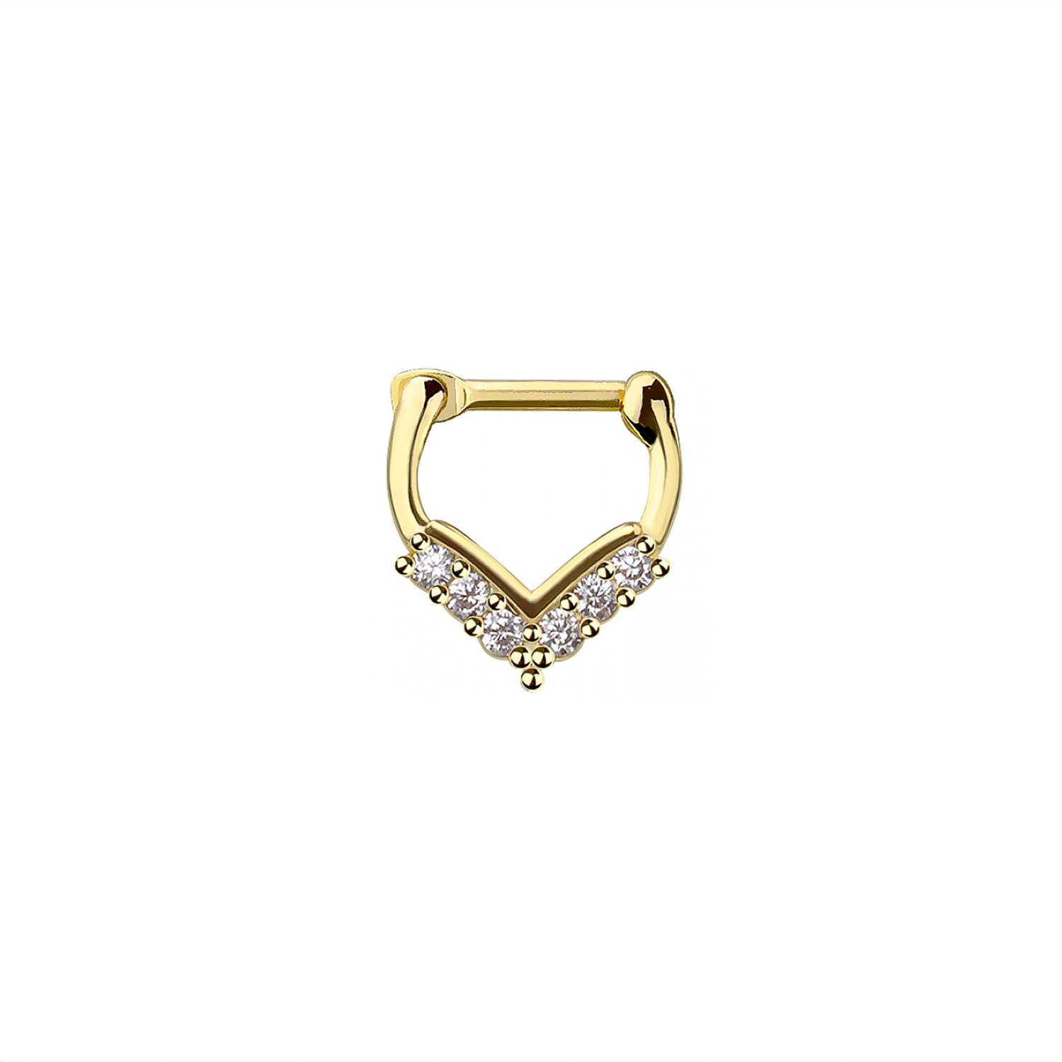 V Shaped Septum Ring