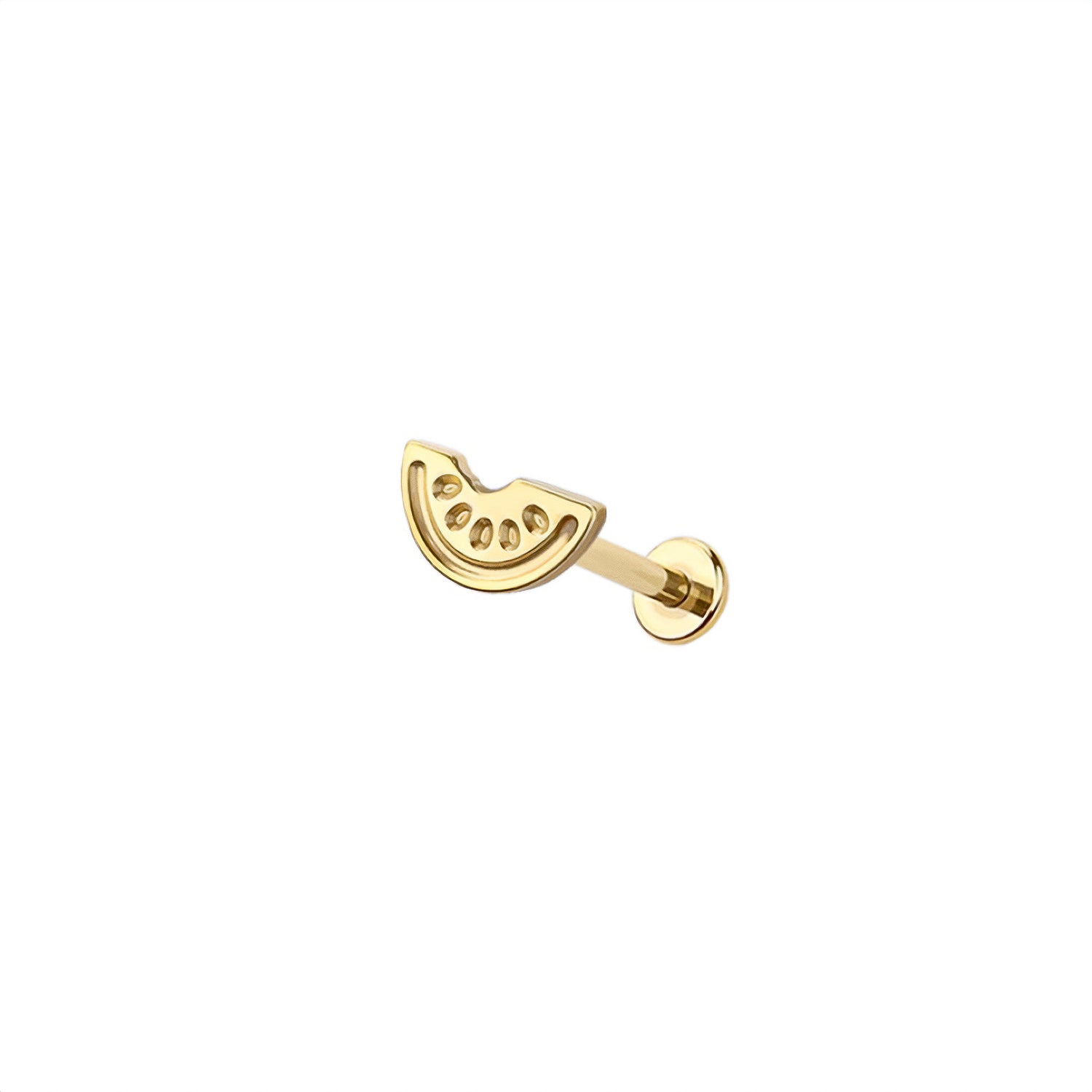 Micro Lemon Labret Earring – Titanium Implant Grade ASTM F136